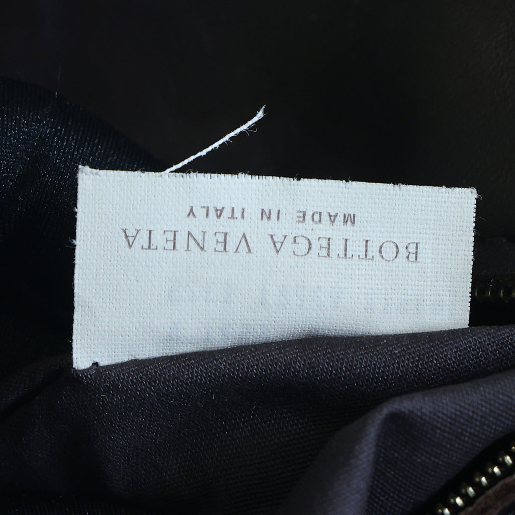 Preloved BOTTEGA VENETA Intrecciato Leather Business Tote Bag Brown | Luxe Again Maison 