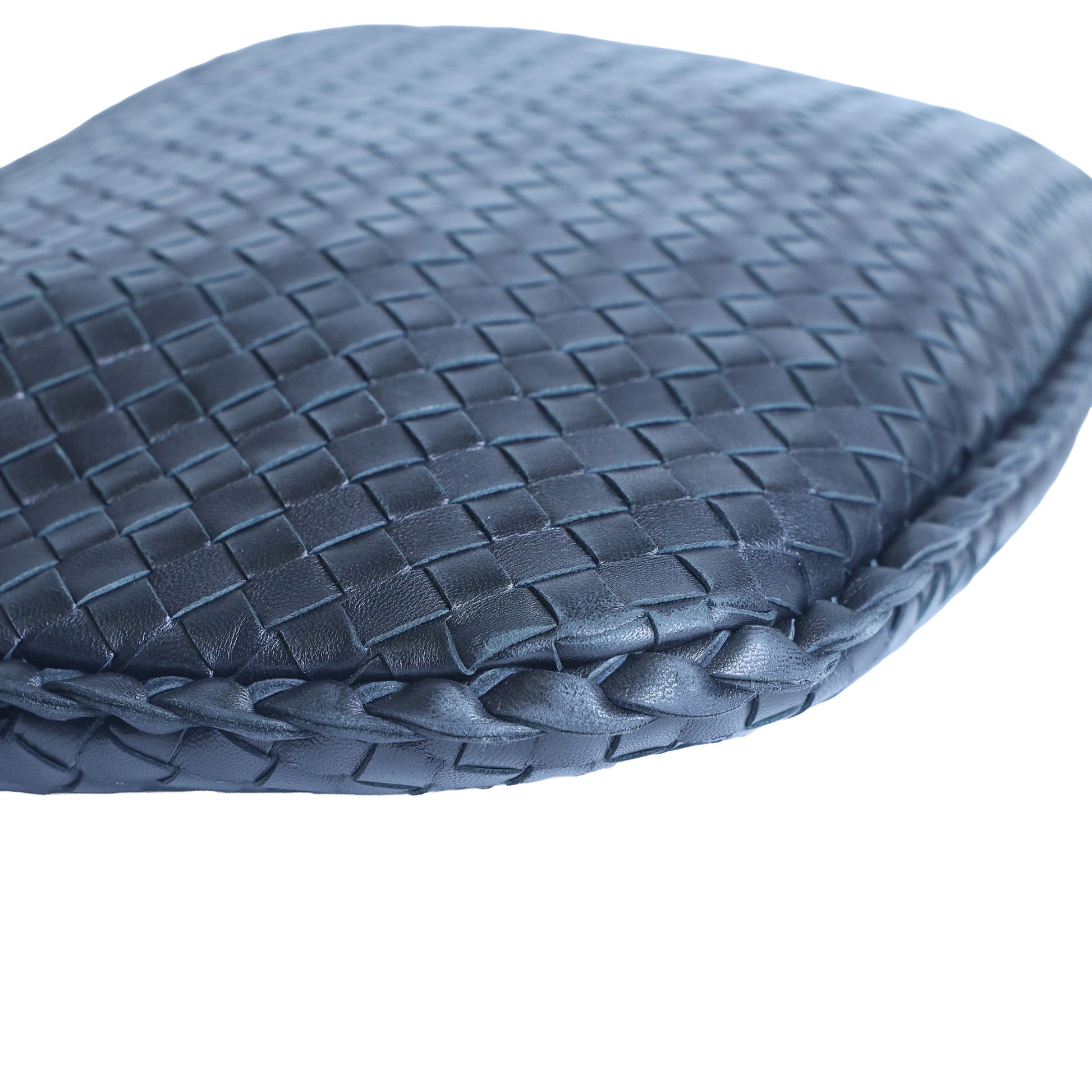 Preloved BOTTEGA VENETA Intrecciato Nappa Leather Hobo Bag Black | Luxe Again Maison