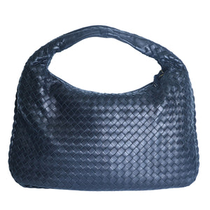 Preloved BOTTEGA VENETA Intrecciato Nappa Leather Hobo Bag Black | Luxe Again Maison