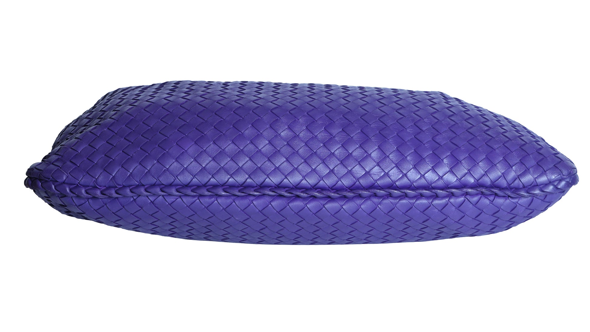 Preloved BOTTEGA VENETA Intrecciato Nappa Leather Hobo Shoulder Bag Purple | Luxe Again Maison