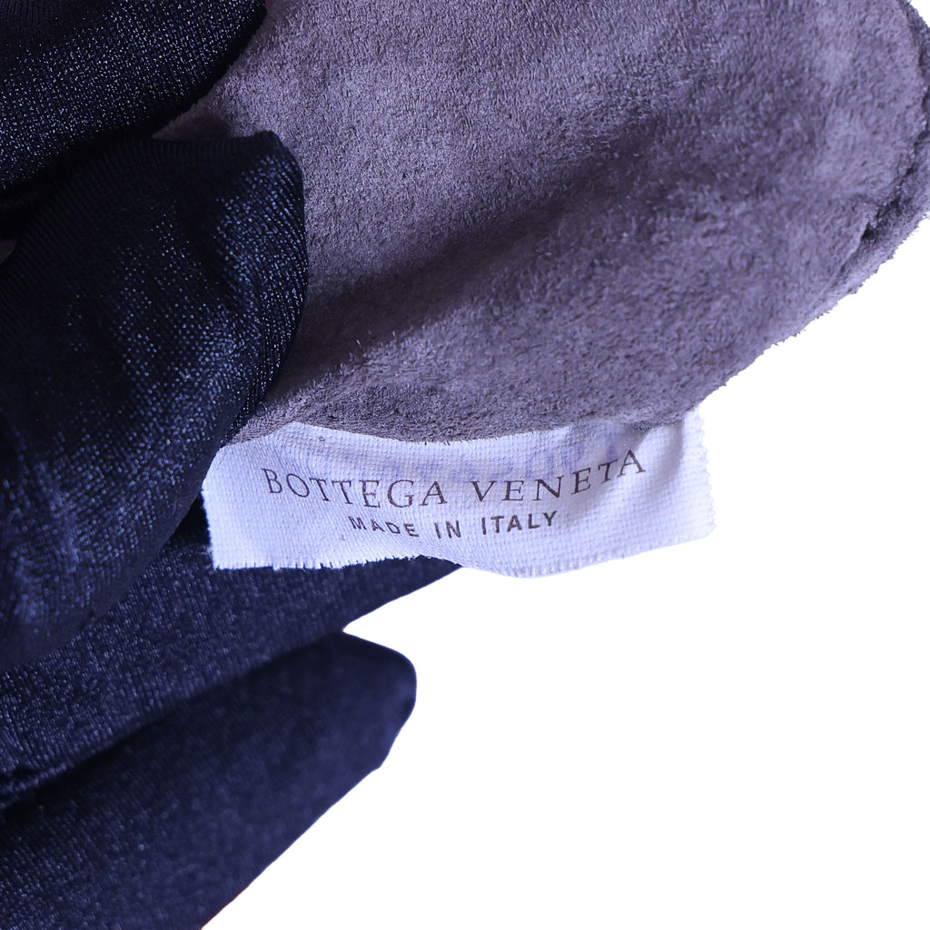 BOTTEGA VENETA Intrecciato Nappa Leather Small Chain Cross Body Bag Orange