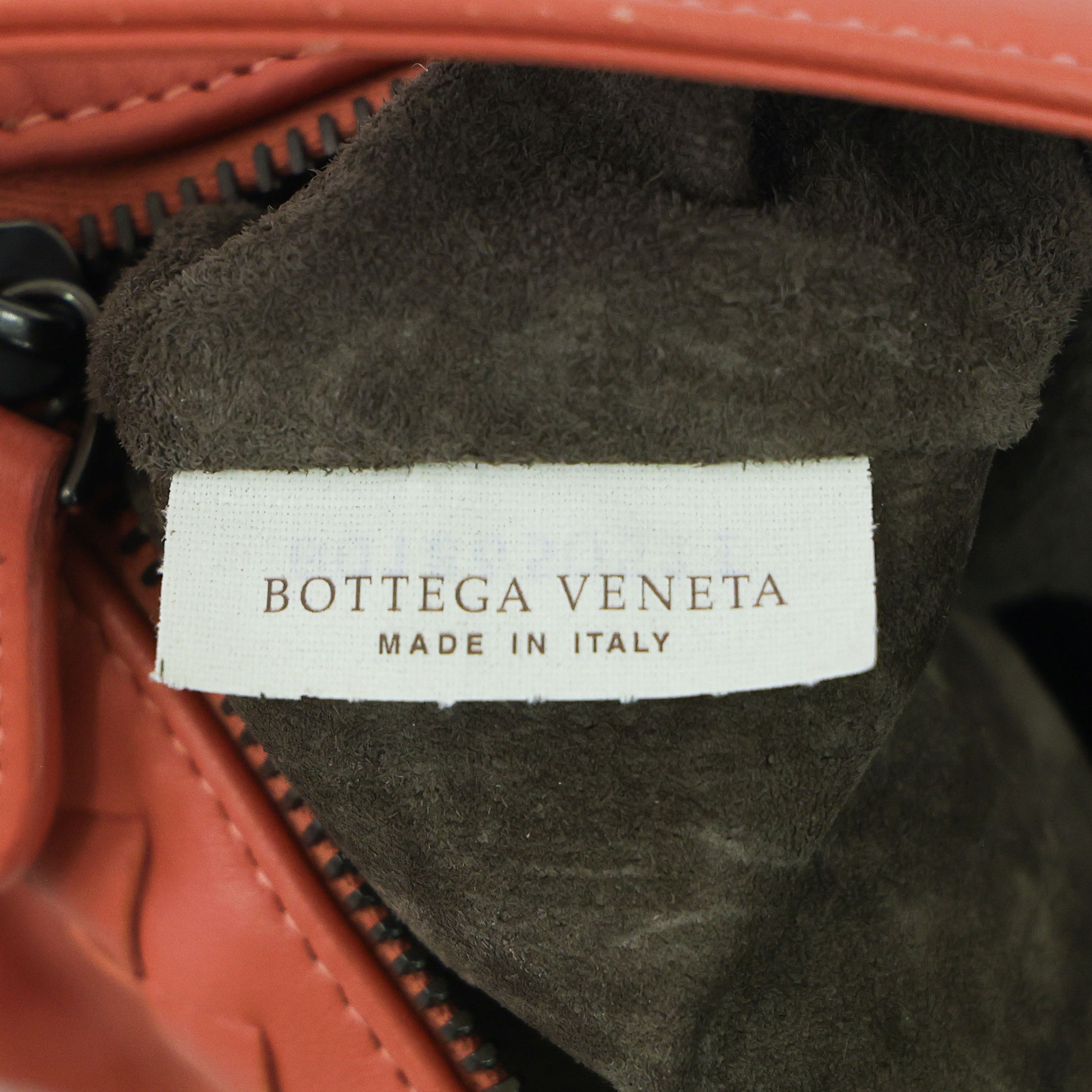 Preloved BOTTEGA VENETA Intrecciato Nappa Leather Small Shoulder Bag Pink | Luxe Again Maison