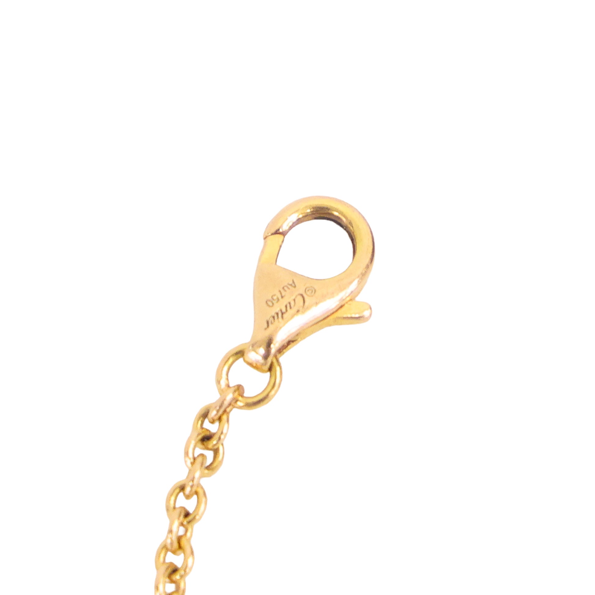 Preloved CARTIER Baby Love Bracelet 18K Rose Gold 3.7g Extra Chain Included | Luxe Again Maison