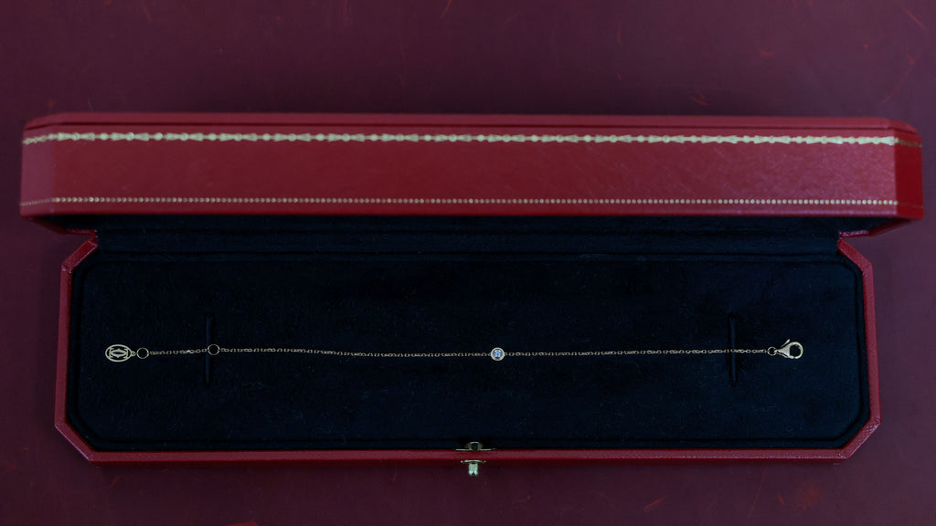 Preowned CARTIER D'amour XS Diamond Bracelet 18K Pink Gold 1.4g | Luxe Again Maison
