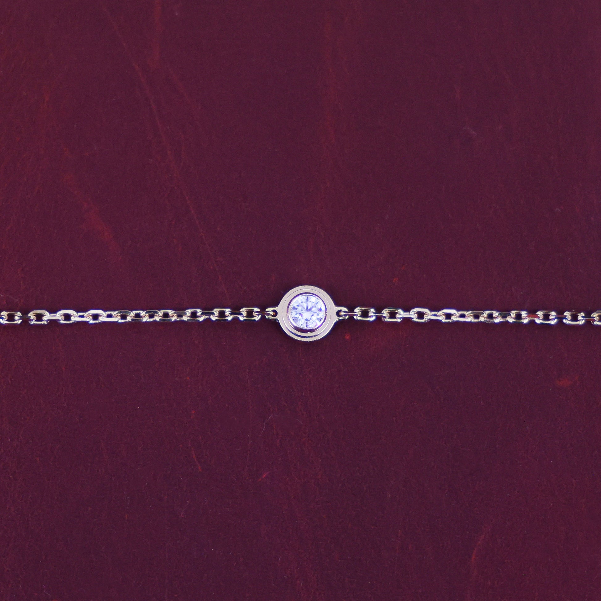 Preowned CARTIER D'amour XS Diamond Bracelet 18K Pink Gold 1.4g | Luxe Again Maison