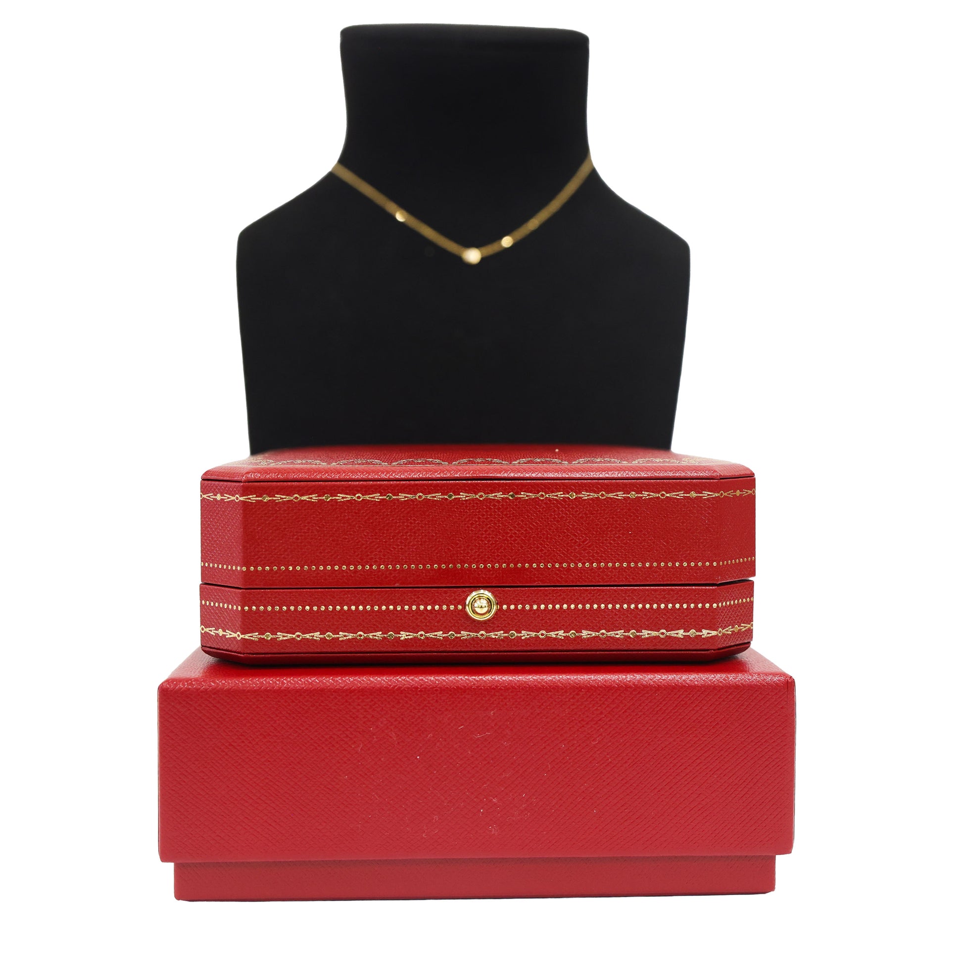 Preloved CARTIER D'amour XS Diamond Necklace 18K Gold 2.2g | Luxe Again Maison
