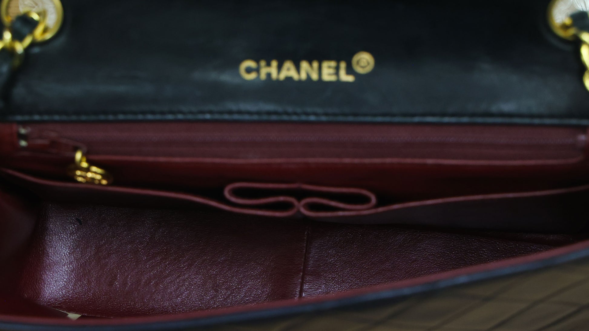 Preloved CHANEL Matelasse 23 Full Flap Lambskin G Black Bag | Luxe Again Maison