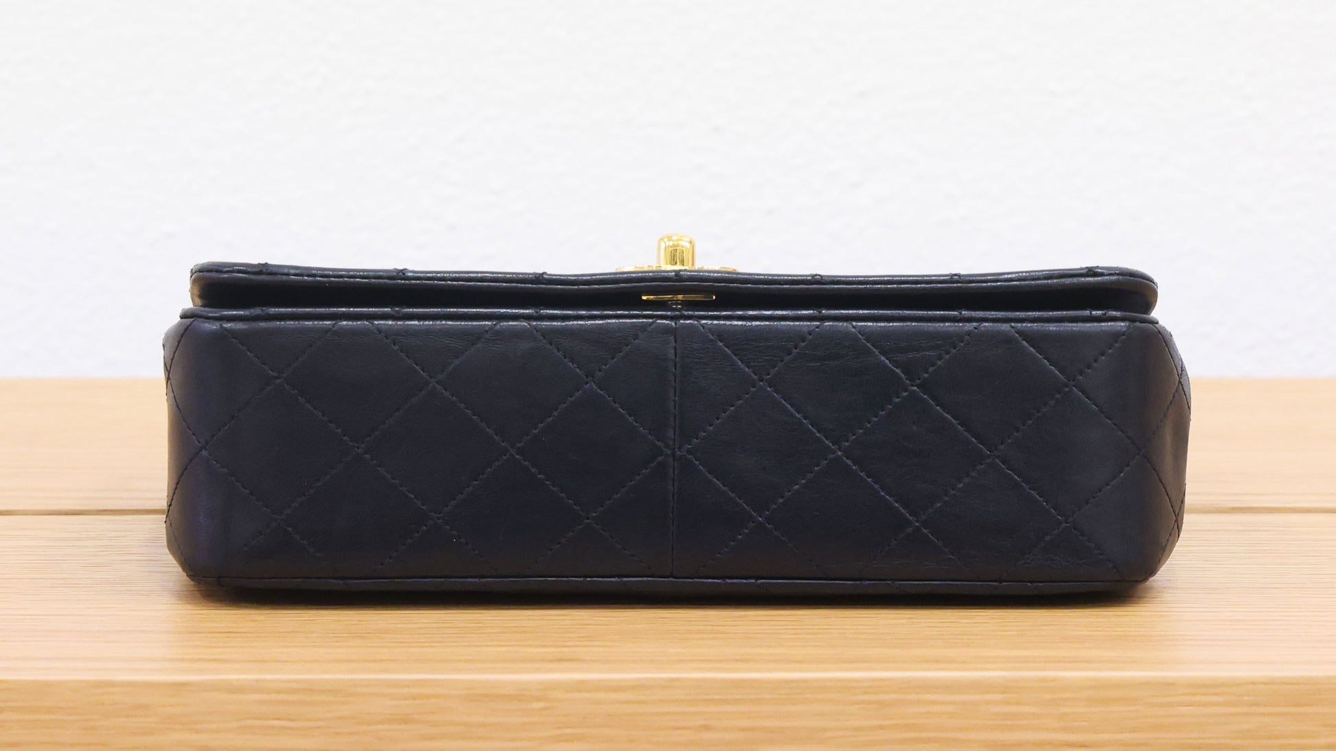 Preloved CHANEL Matelasse 23 Full Flap Lambskin G Black Bag | Luxe Again Maison
