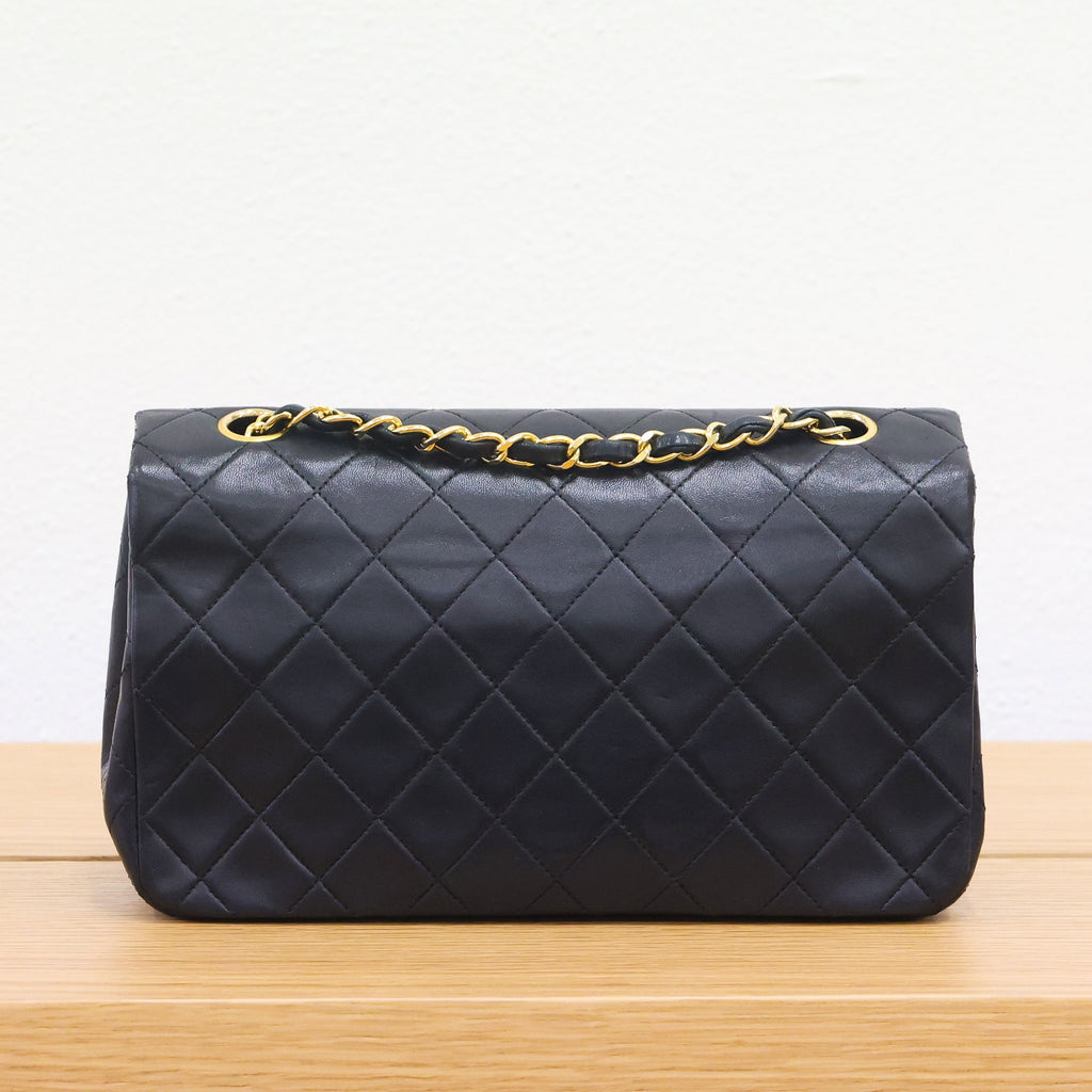 Preloved CHANEL Matelasse 23 Full Flap Lambskin G Black Bag | Luxe Again Maison