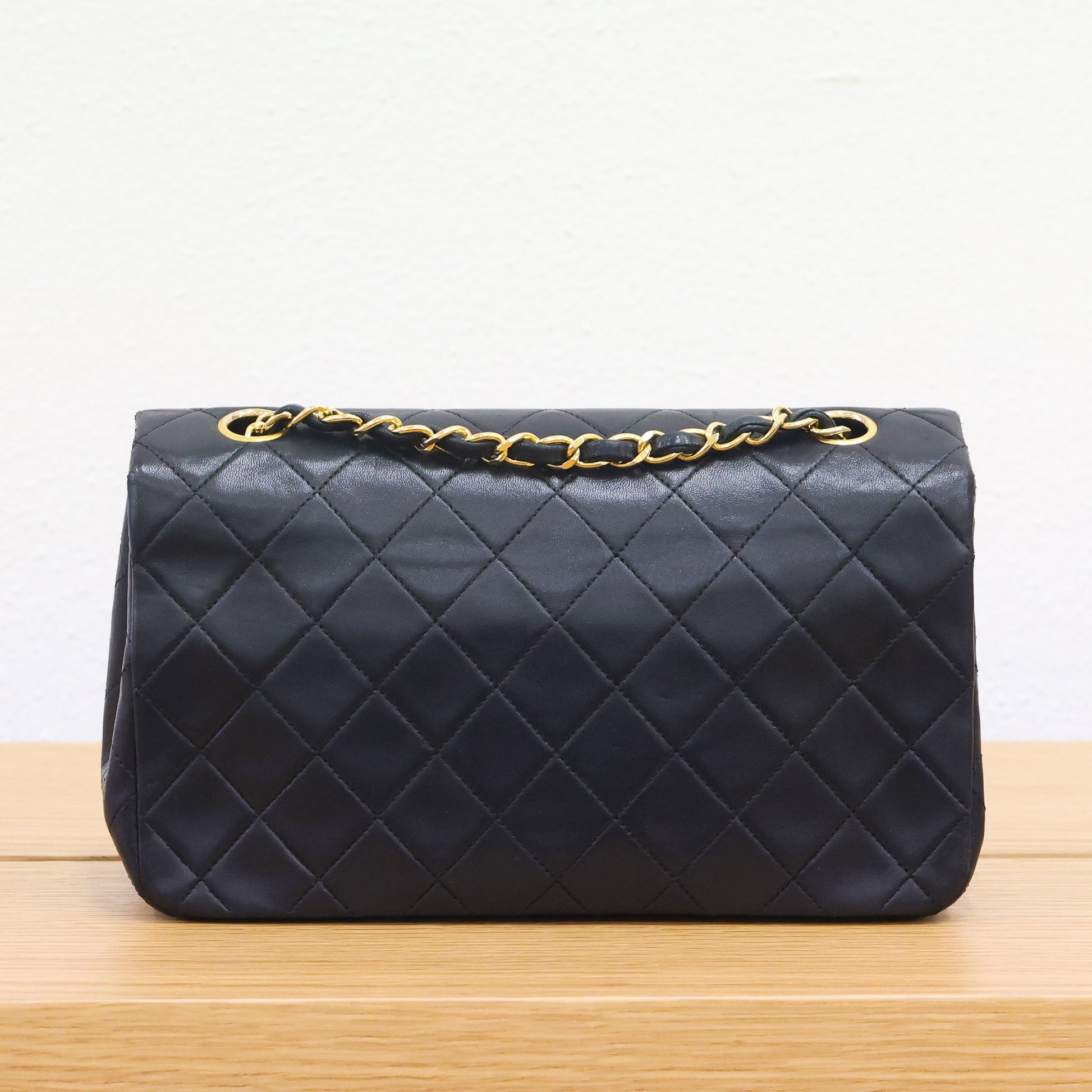 Preloved CHANEL Matelasse 23 Full Flap Lambskin G Black Bag | Luxe Again Maison