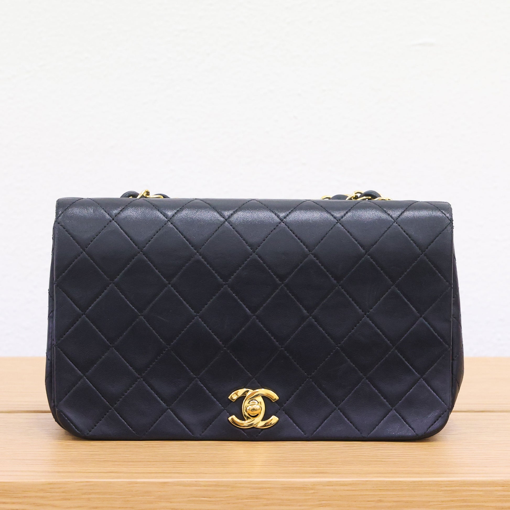 Preloved CHANEL Matelasse 23 Full Flap Lambskin G Black Bag | Luxe Again Maison