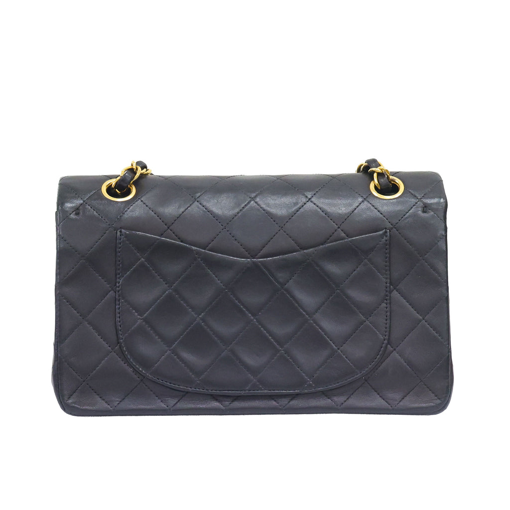 Preloved CHANEL Matelasse 23 Lambskin Double Flap Double Chain Black | Luxe Again Maison