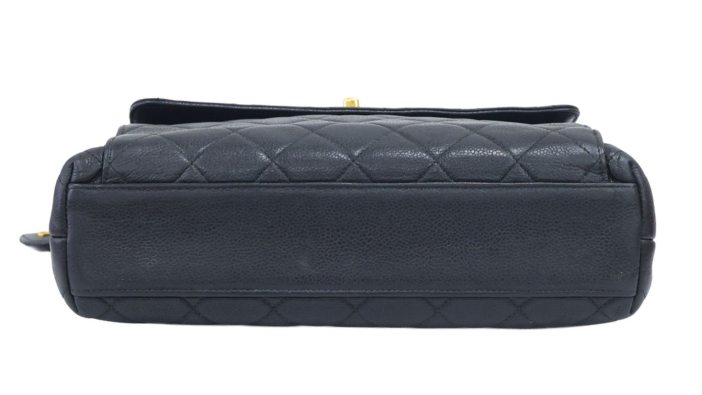 Preloved vintage CHANEL Matelasse Caviar Skin Chain Shoulder Bag Gold Hardware | Luxe Again Maison