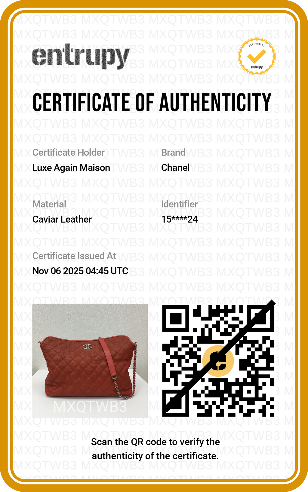 Preloved CHANEL Quilted Caviar Skin French Riviera Hobo Satchel Red | Luxe Again Maison