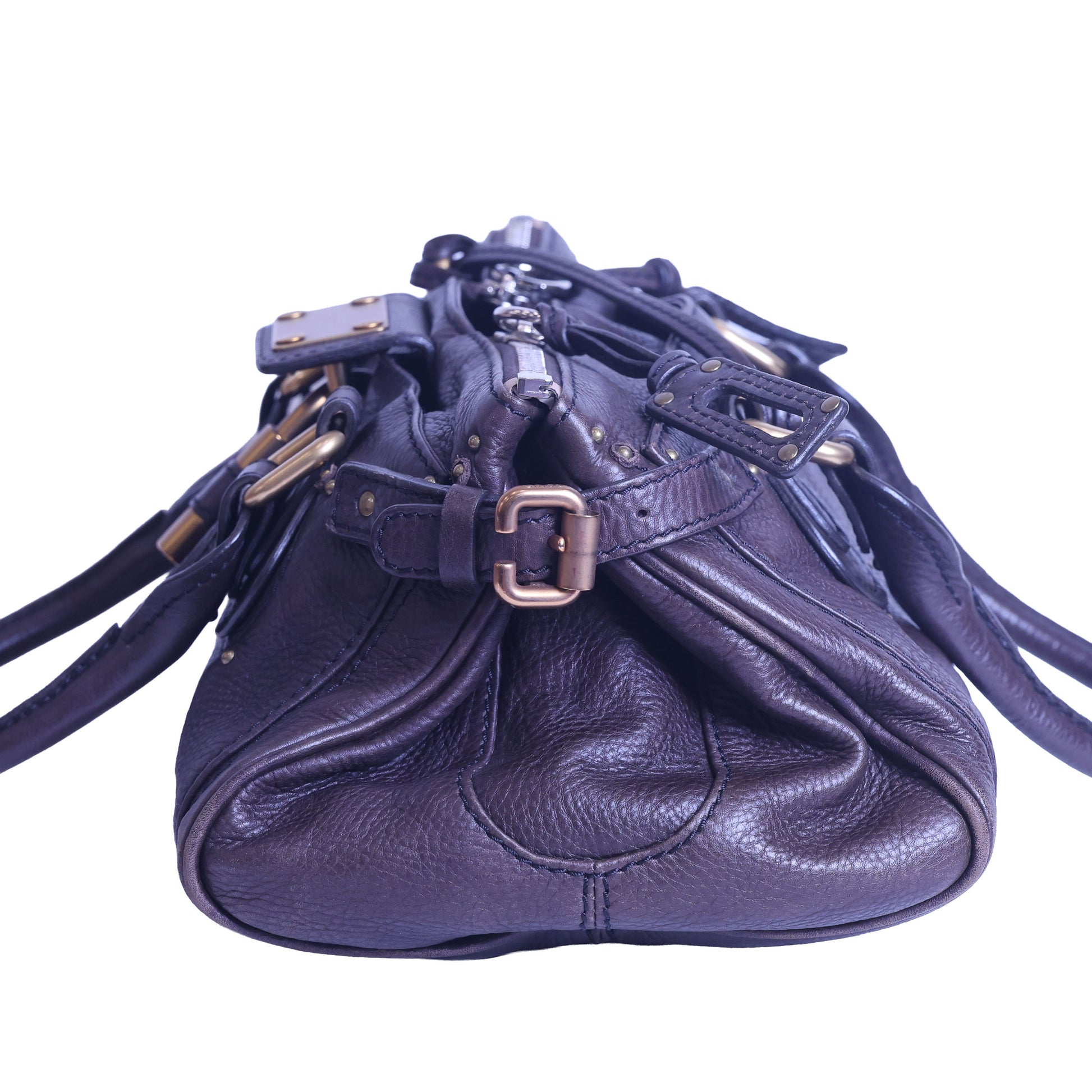 Preloved CHLOE Paddington Leather Hand Bag Brown | Luxe Again Mason