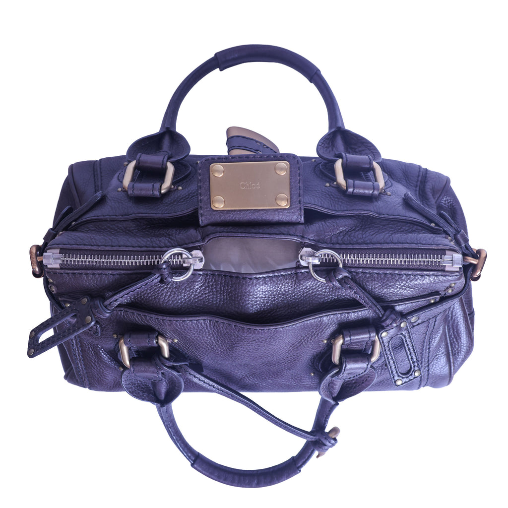 Preloved CHLOE Paddington Leather Hand Bag Brown | Luxe Again Mason