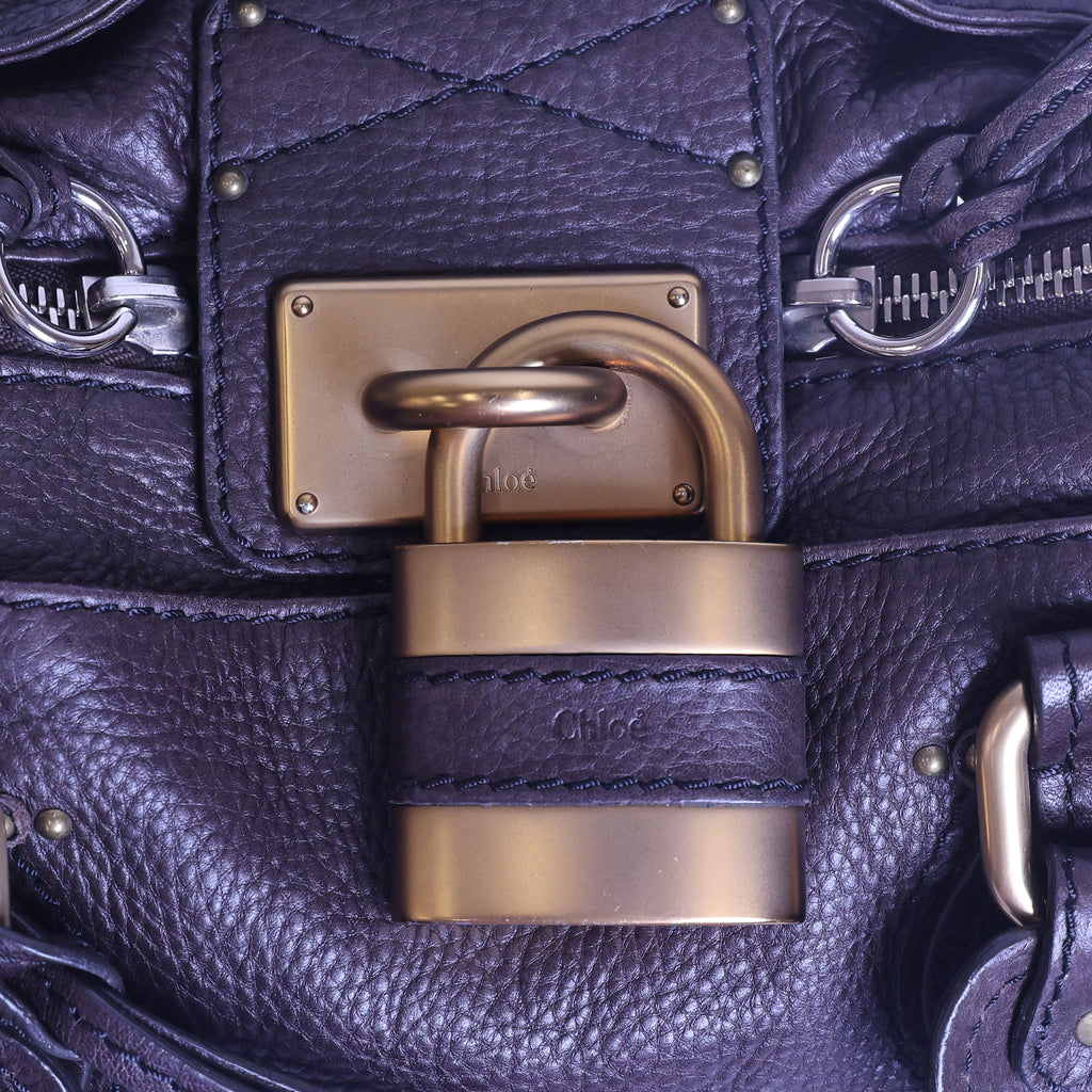 Preloved CHLOE Paddington Leather Hand Bag Brown | Luxe Again Mason