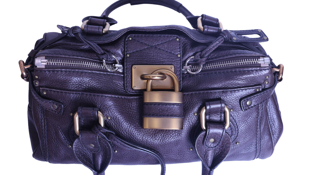 Preloved CHLOE Paddington Leather Hand Bag Brown | Luxe Again Mason