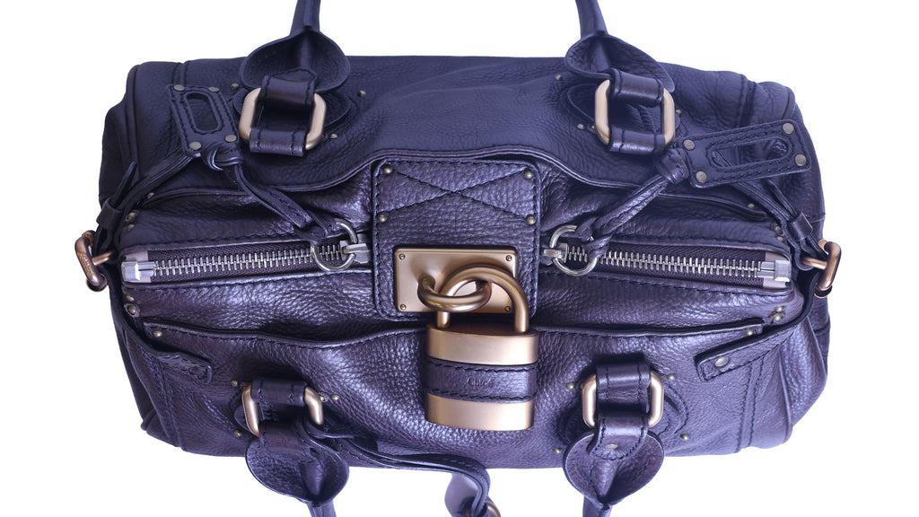 Preloved CHLOE Paddington Leather Hand Bag Brown | Luxe Again Mason