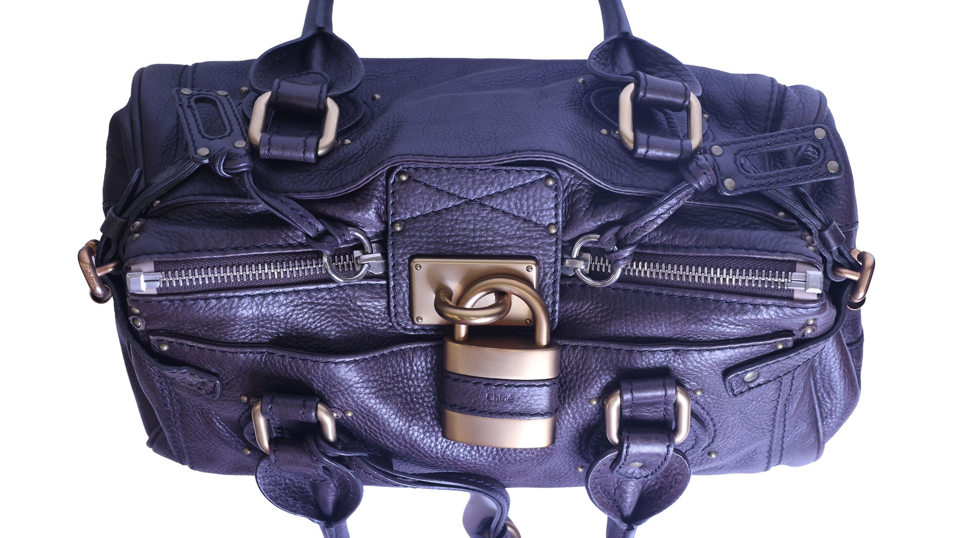 Preloved CHLOE Paddington Leather Hand Bag Brown | Luxe Again Mason