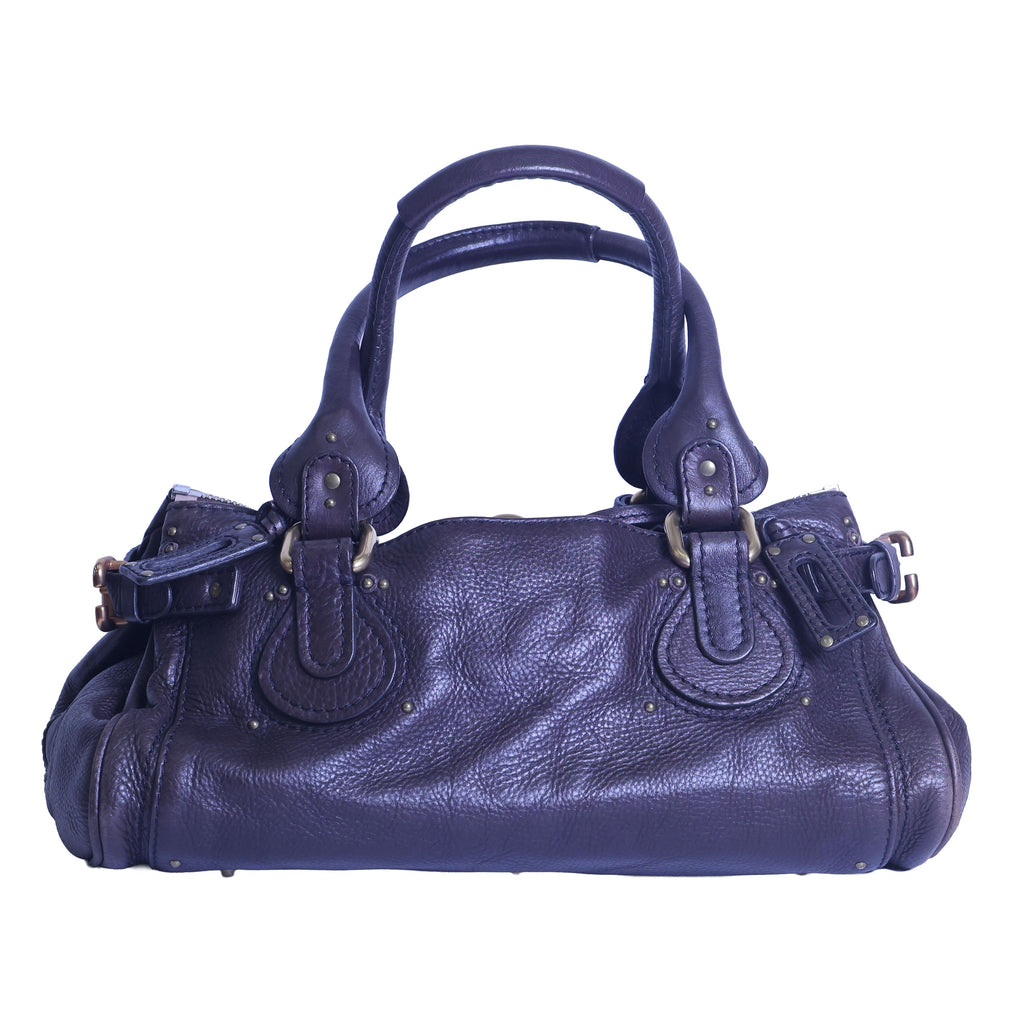 Preloved CHLOE Paddington Leather Hand Bag Brown | Luxe Again Mason