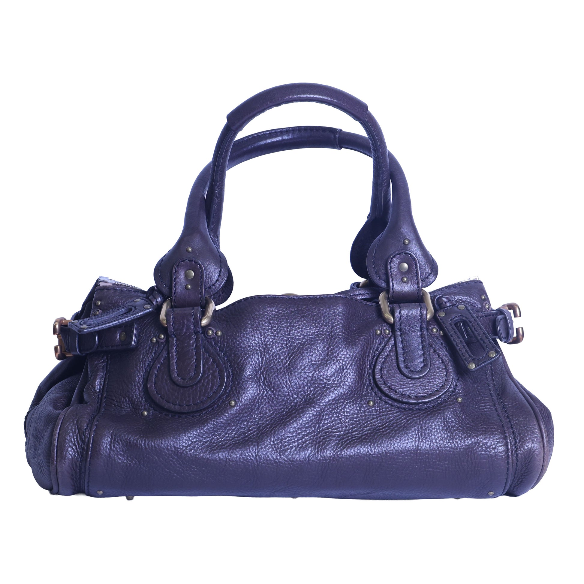 Preloved CHLOE Paddington Leather Hand Bag Brown | Luxe Again Mason