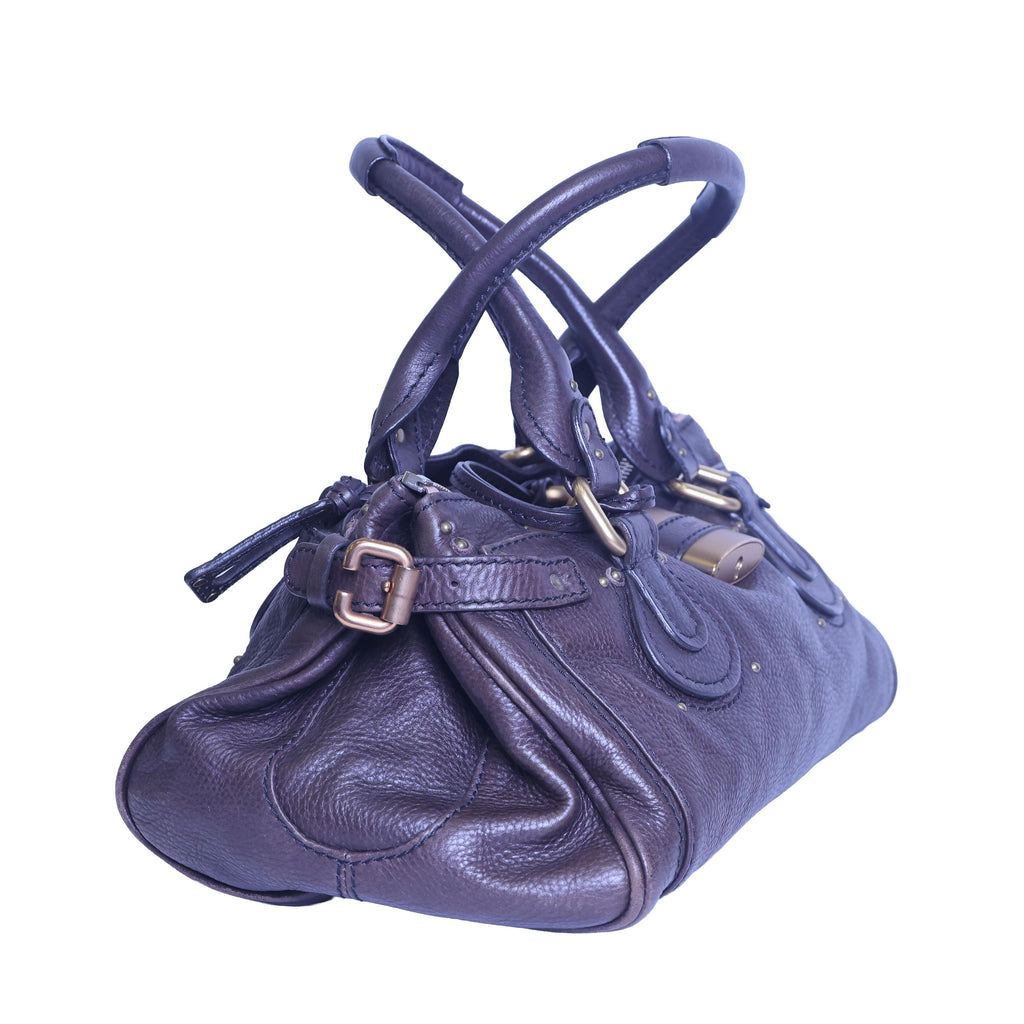 Preloved CHLOE Paddington Leather Hand Bag Brown | Luxe Again Mason