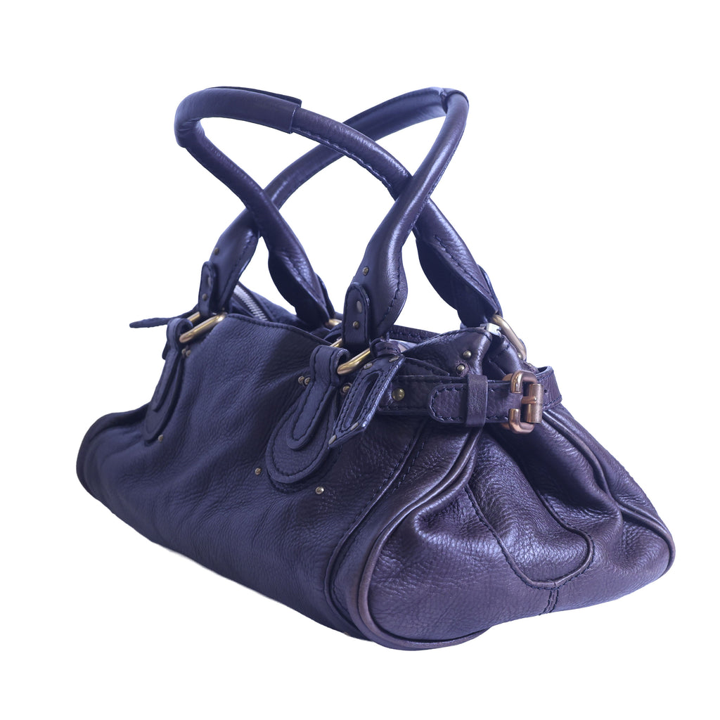 Preloved CHLOE Paddington Leather Hand Bag Brown | Luxe Again Mason