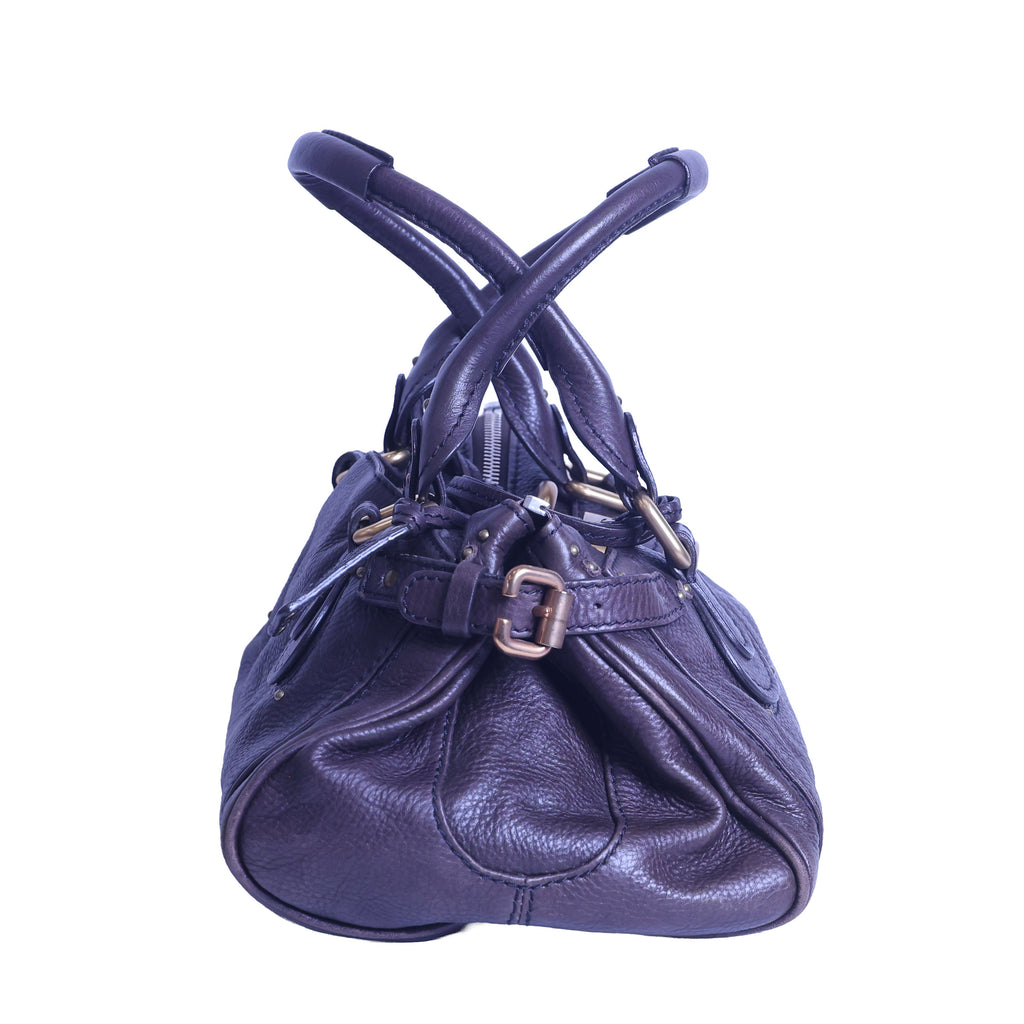 Preloved CHLOE Paddington Leather Hand Bag Brown | Luxe Again Mason