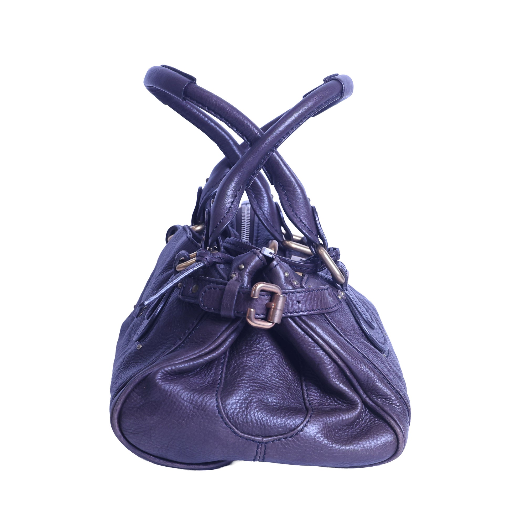 Preloved CHLOE Paddington Leather Hand Bag Brown | Luxe Again Mason