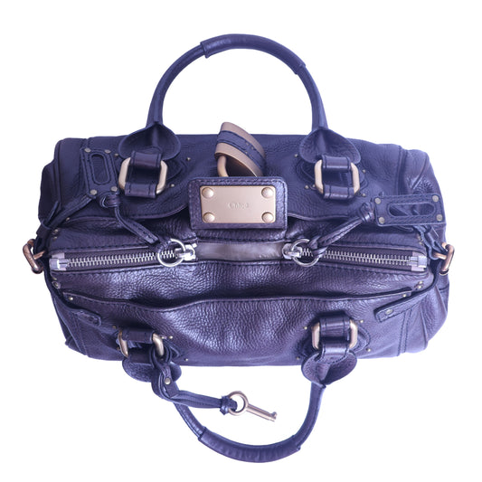 Preloved CHLOE Paddington Leather Hand Bag Brown | Luxe Again Mason