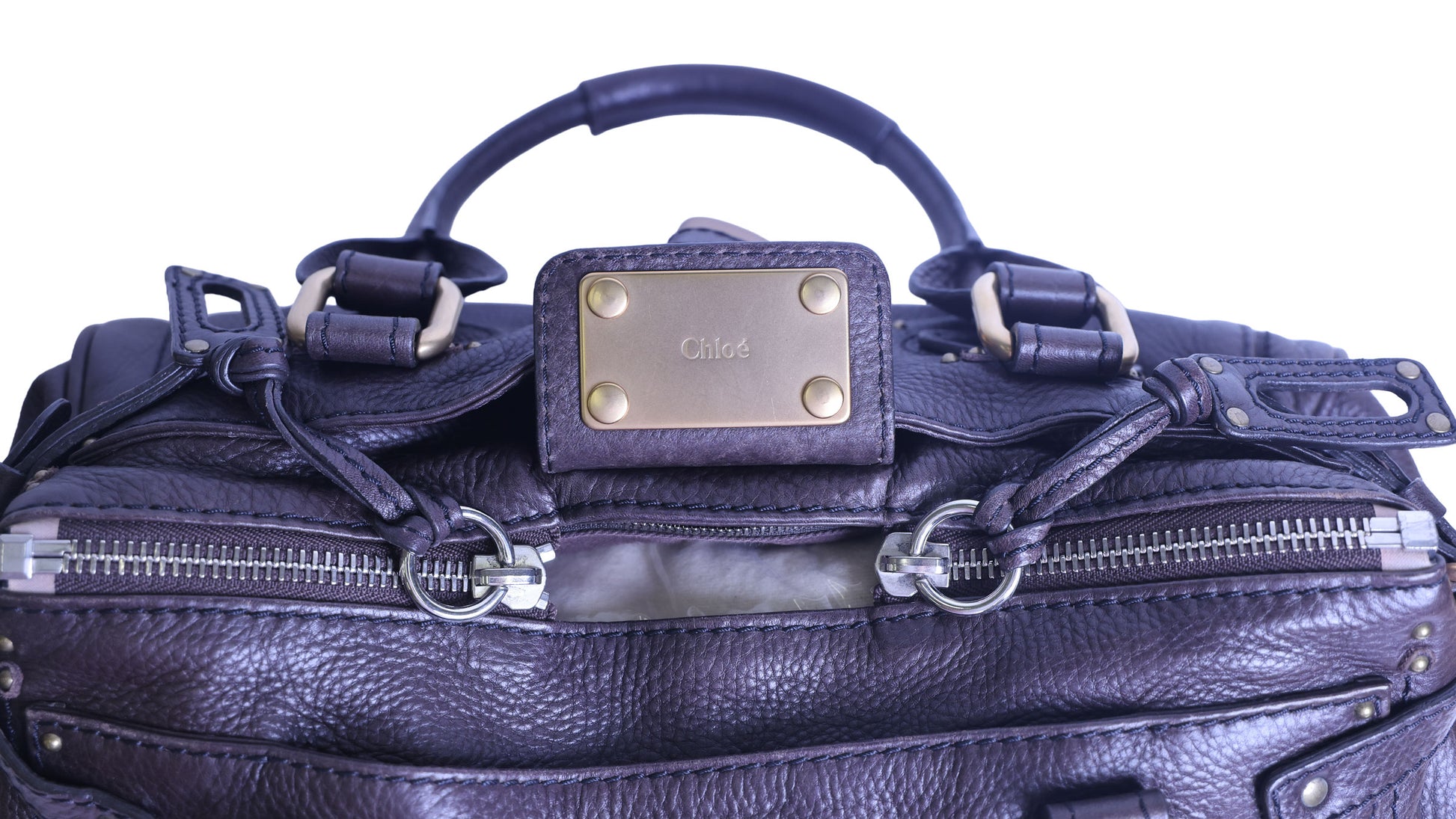 Preloved CHLOE Paddington Leather Hand Bag Brown | Luxe Again Mason