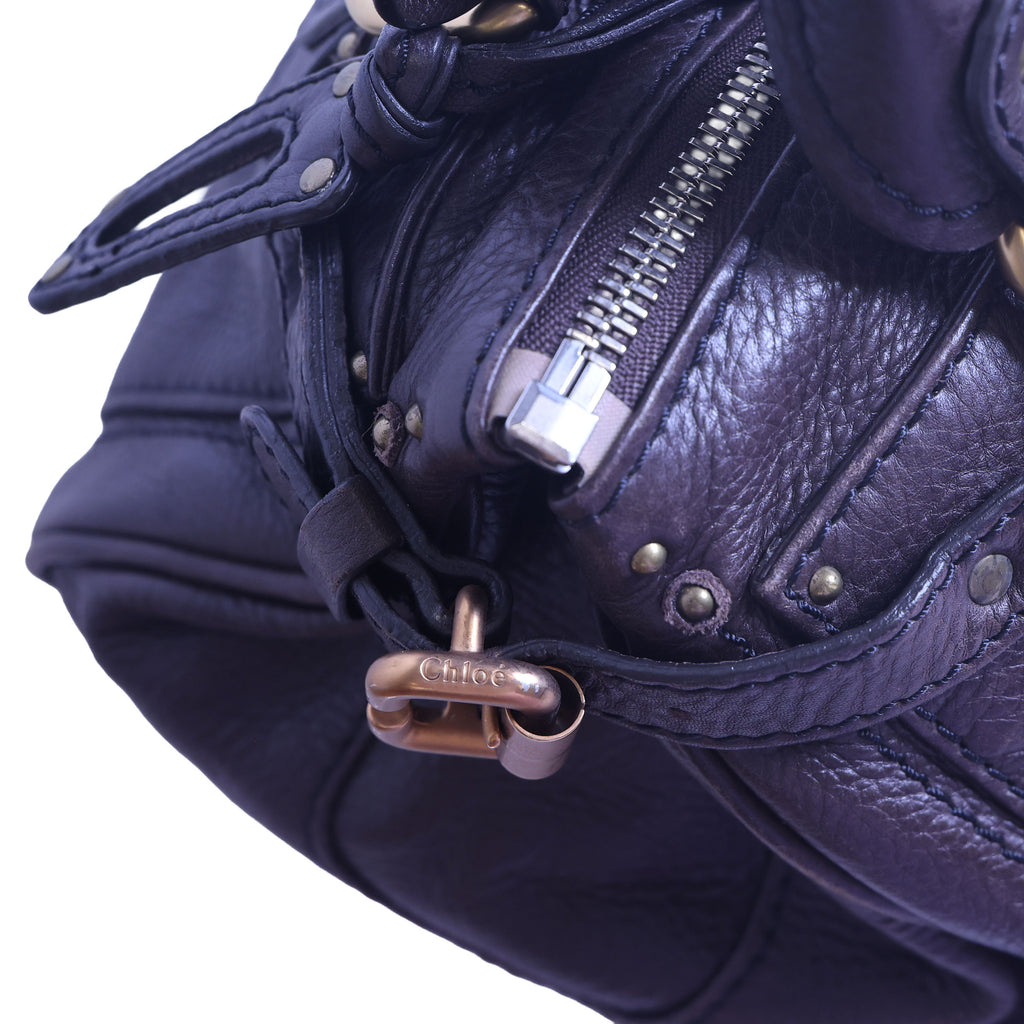 Preloved CHLOE Paddington Leather Hand Bag Brown | Luxe Again Mason