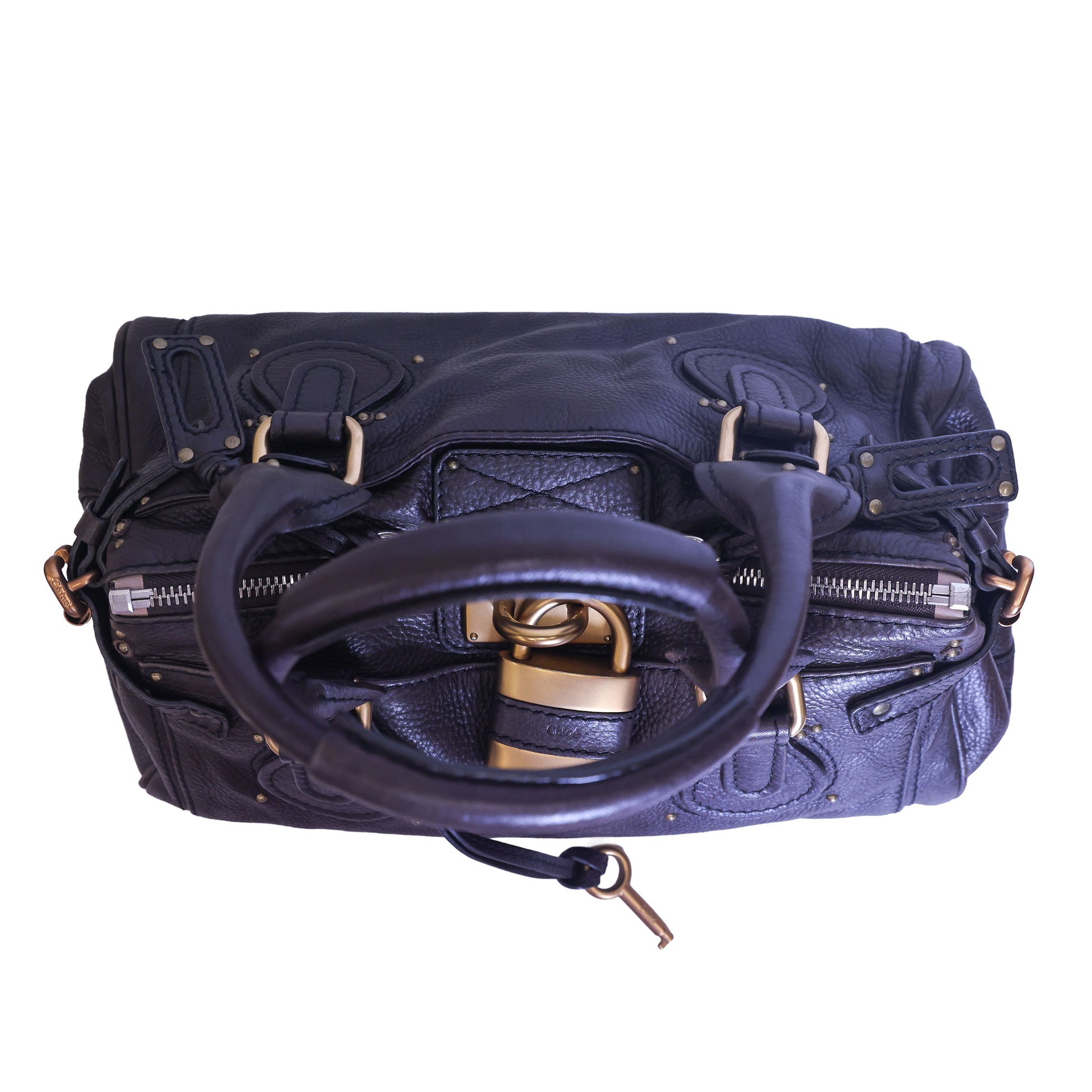 Preloved CHLOE Paddington Leather Hand Bag Brown | Luxe Again Mason