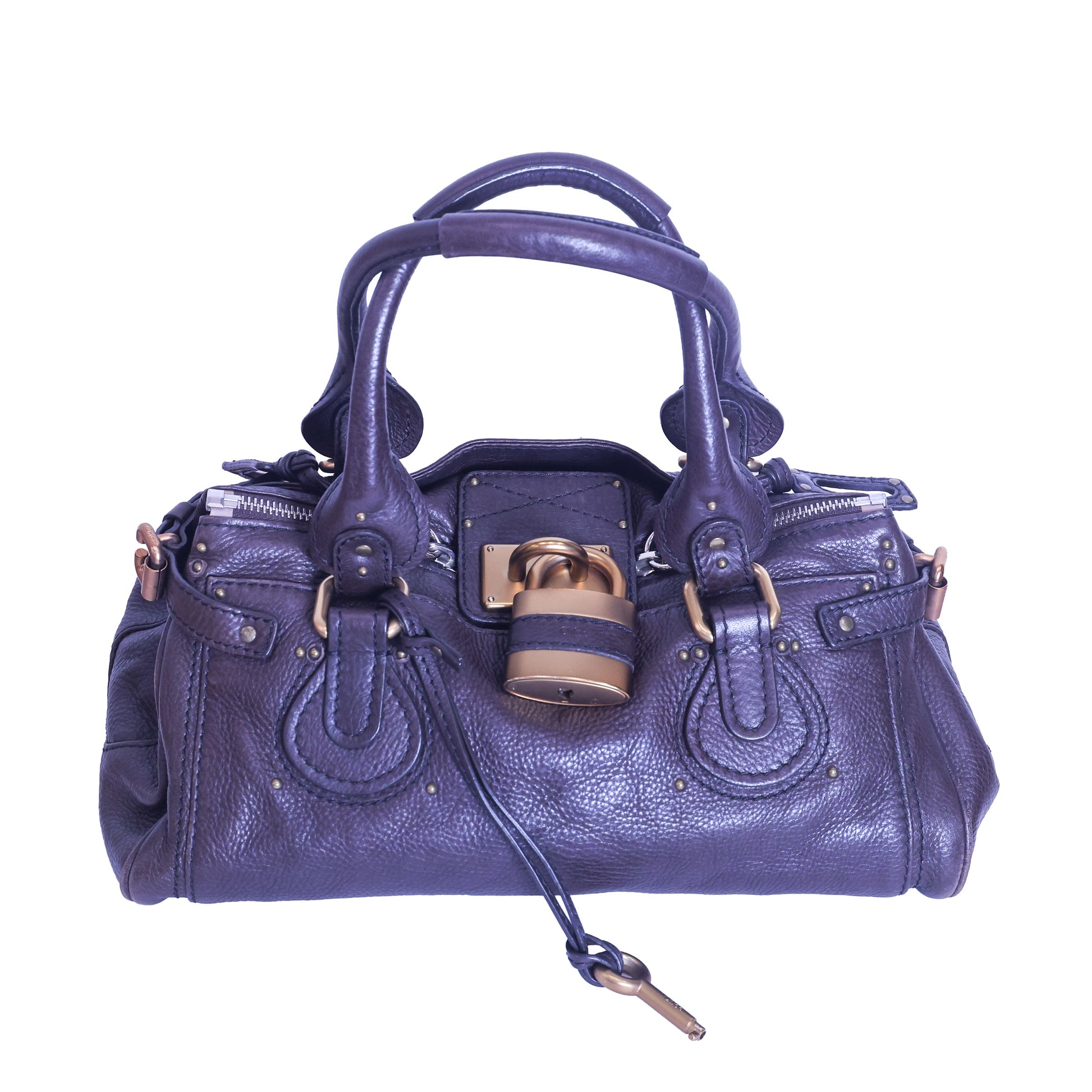 Preloved CHLOE Paddington Leather Hand Bag Brown | Luxe Again Mason