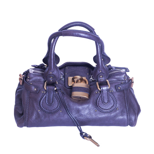 Preloved CHLOE Paddington Leather Hand Bag Brown | Luxe Again Mason