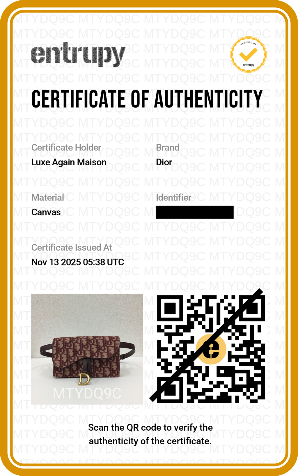 Preloved CHRISTIAN DIOR Dior Trotter Saddle Waist Bag Burgundy | Luxe Again Maison