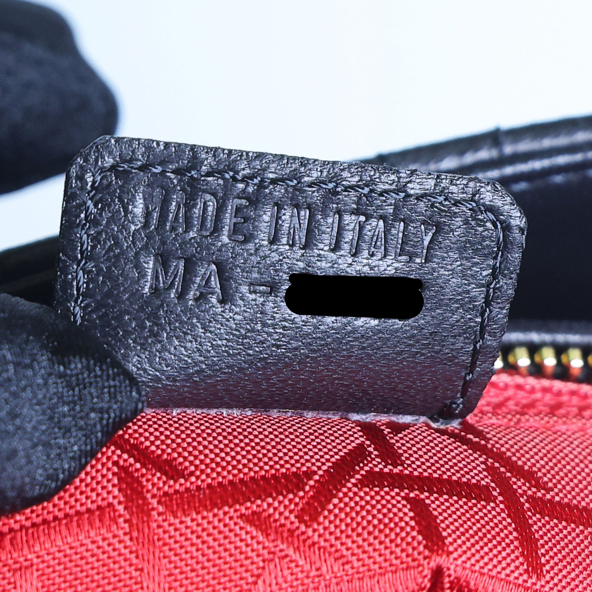 Preowned CHRISTIAN DIOR Lady Dior Cannage Leather Gold Hardware Black Medium | Luxe Again Maison