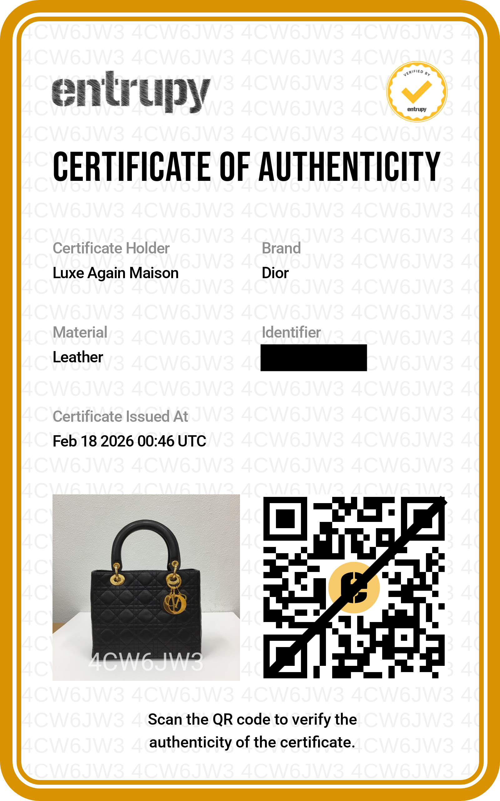 Preowned CHRISTIAN DIOR Lady Dior Cannage Leather Gold Hardware Black Medium | Luxe Again Maison