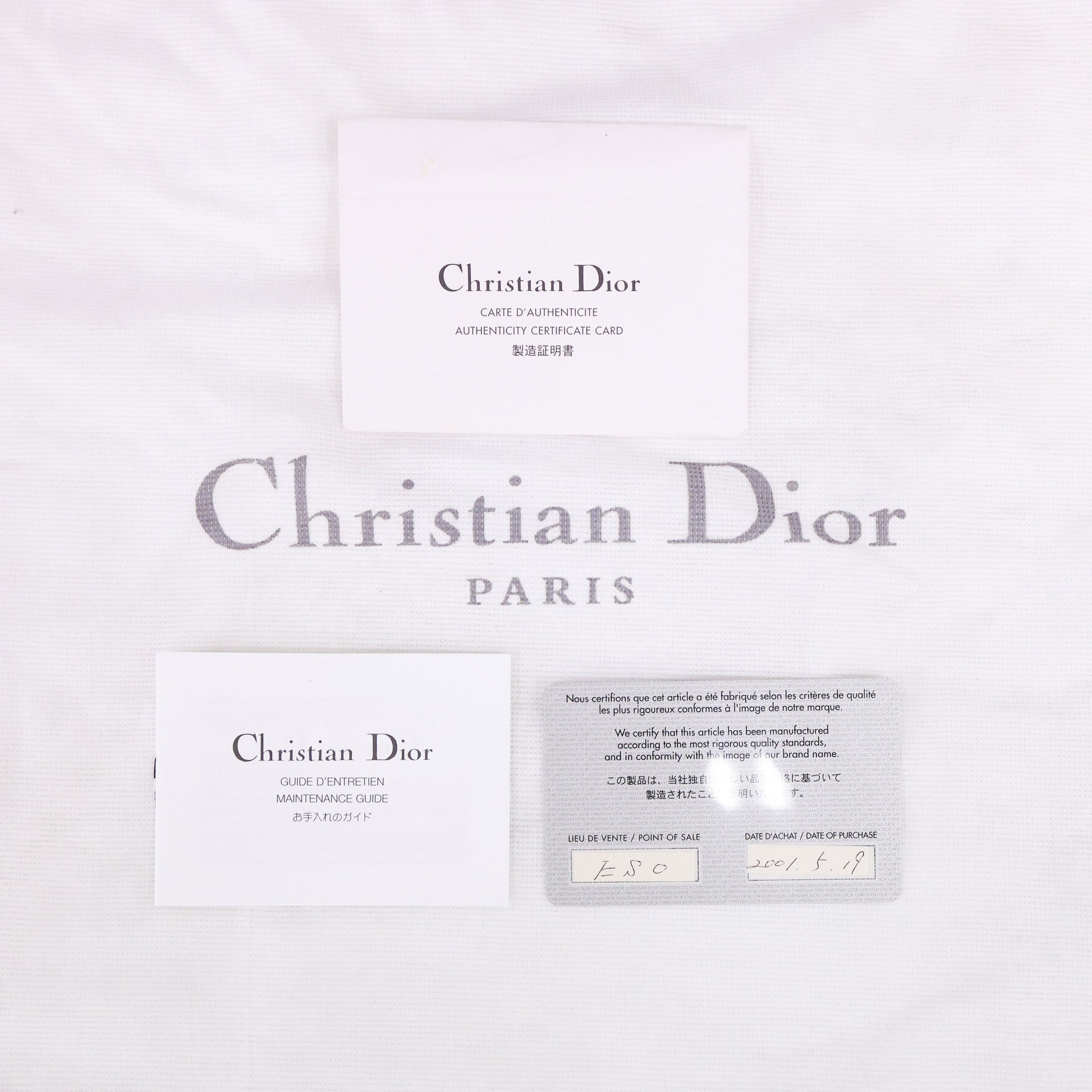 Preloved CHRISTIAN DIOR Lady Dior Patent Leather Black Medium Bag | Luxe Again Maison