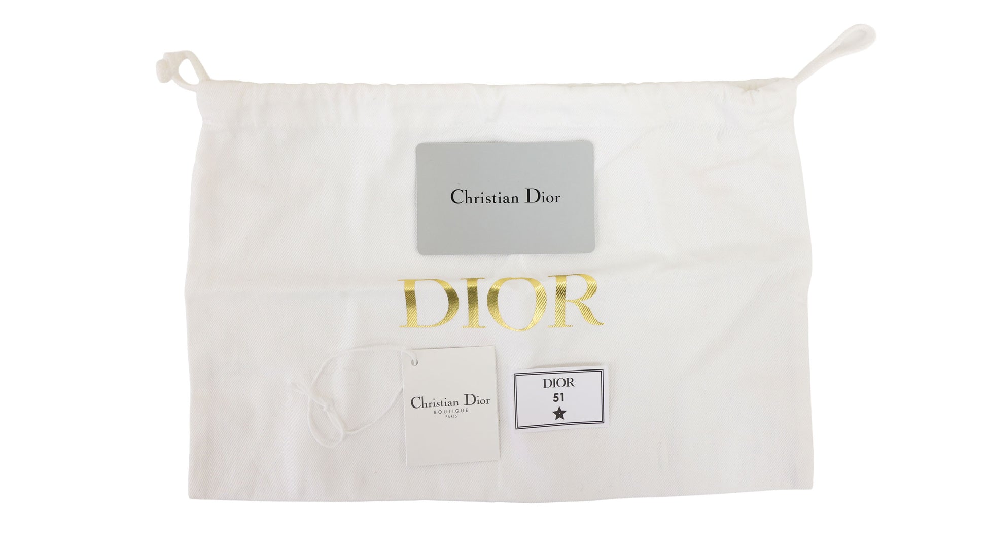 Preloved CHRISTIAN DIOR Oblique Saddle Wallet on Chain Canvas x Leather Beige & Navy | Luxe Again Maison