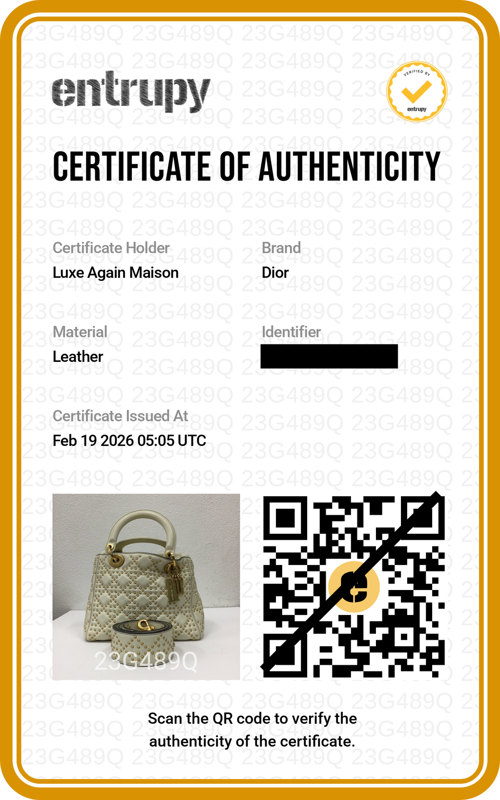 Preowned CHRISTIAN DIOR White Medium Lambskin Cannage Studded Supple Lady Dior | Luxe Again Maison