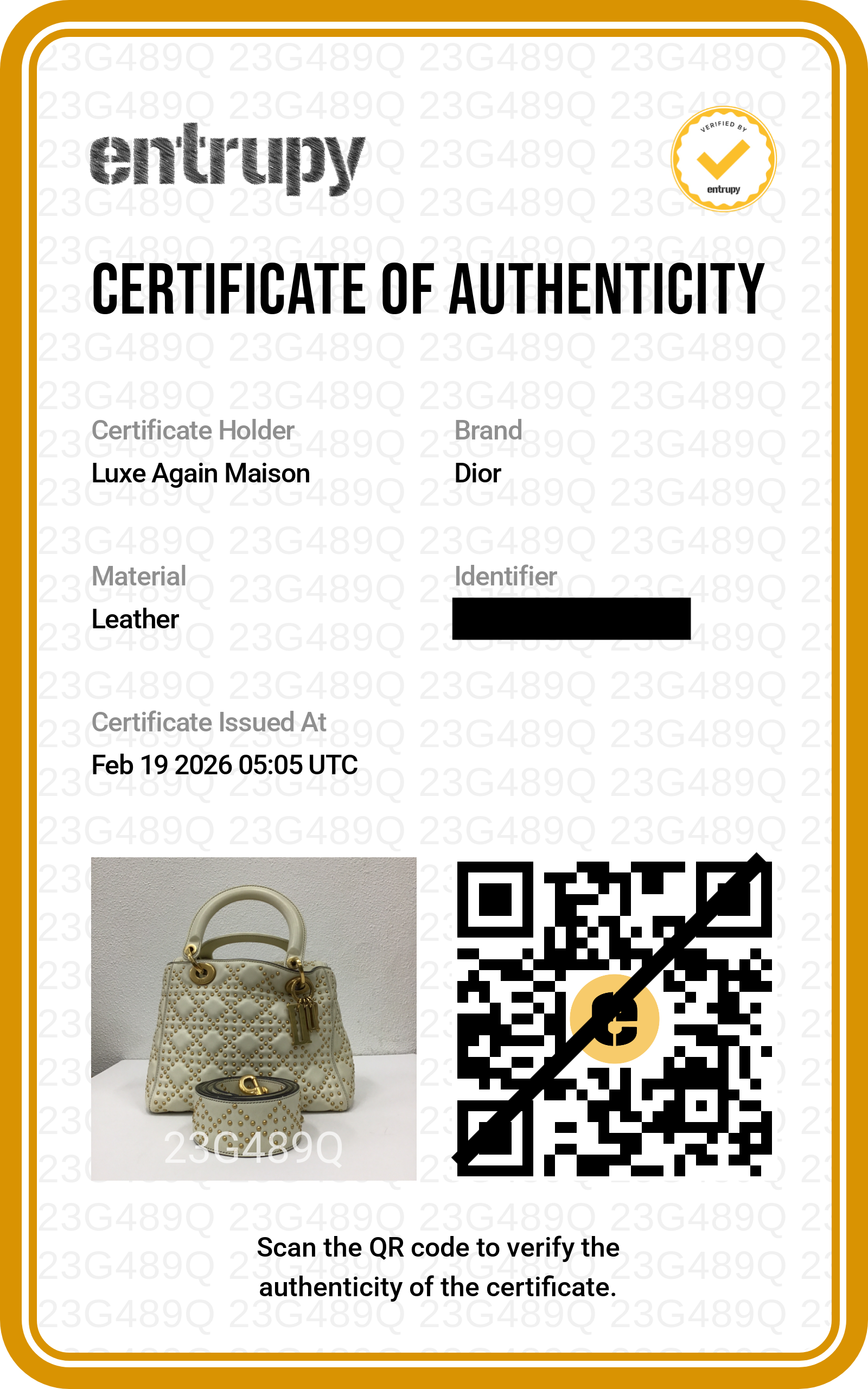 Preowned CHRISTIAN DIOR White Medium Lambskin Cannage Studded Supple Lady Dior | Luxe Again Maison