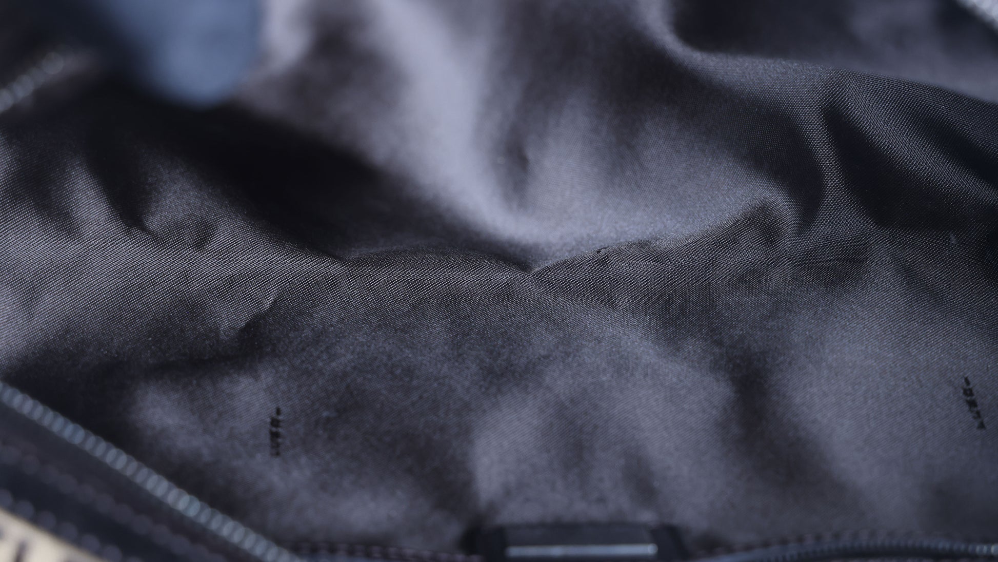 Preloved FENDI 20th Century Zucchino Canvas x Leather Handbag Brown | Luxe Again Maison