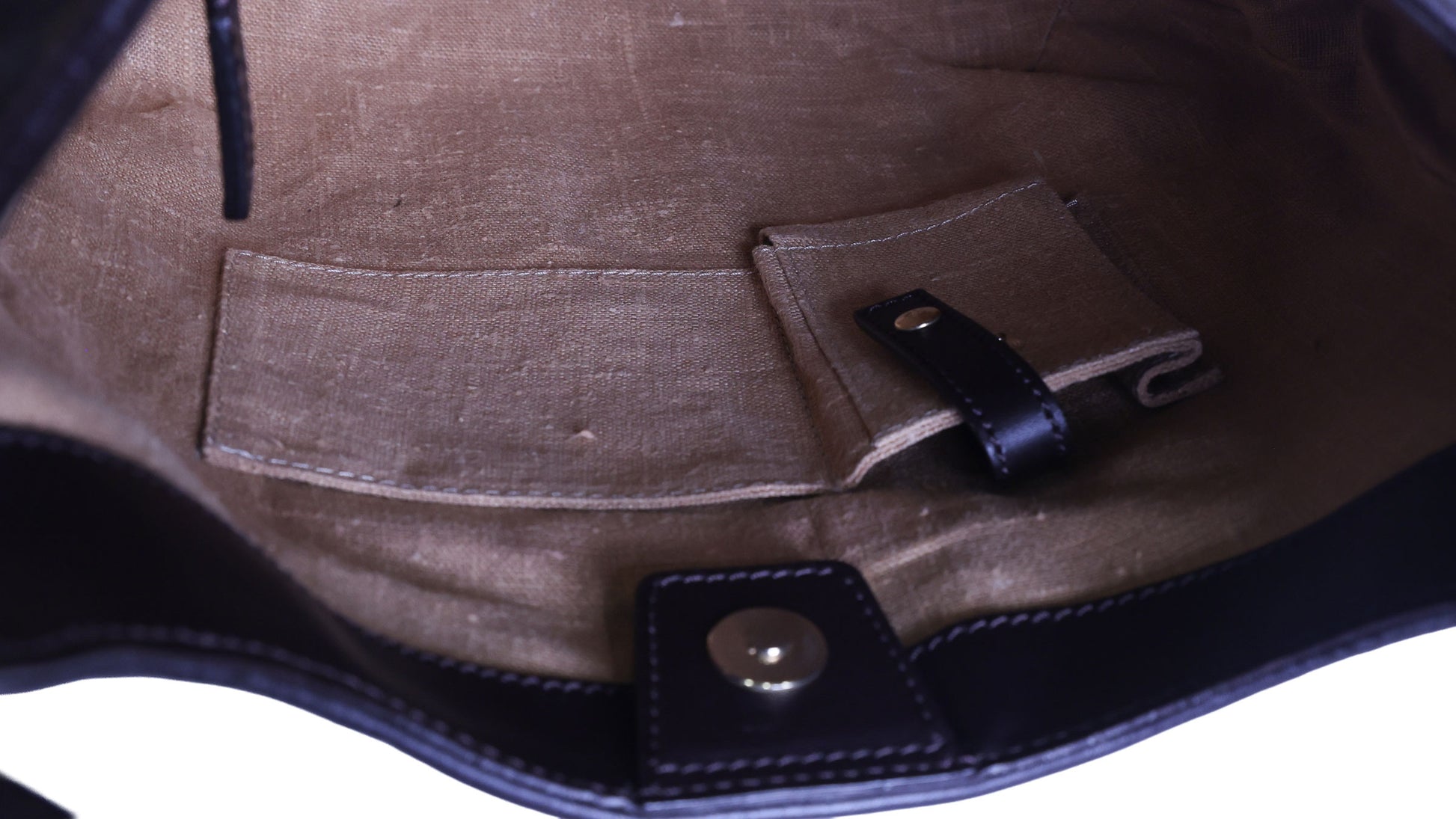 Preloved FENDI Zucca Canvas x Leather Trim One Shoulder Bag Brown | Luxe Again Maison