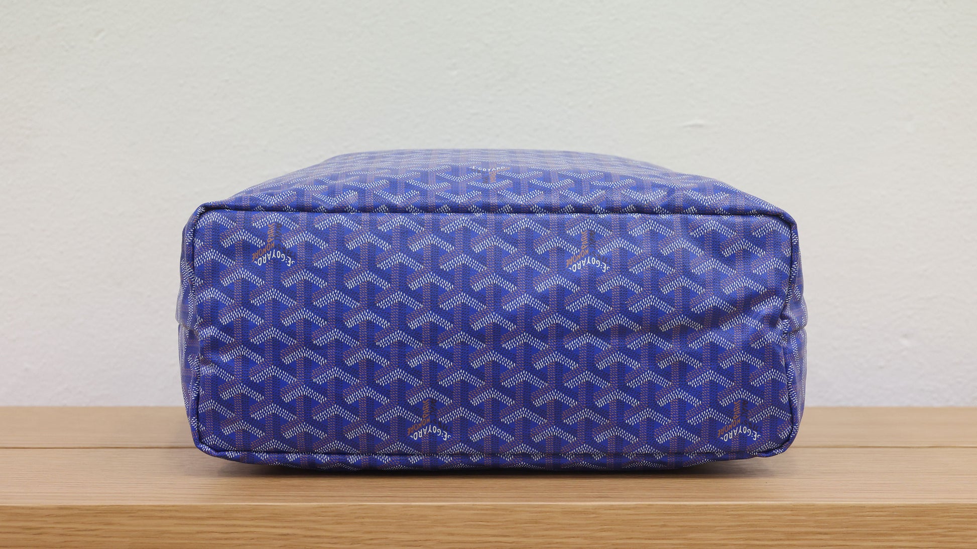 Preloved GOYARD St Louis PM Tote Blue Bag | Luxe Again Maison