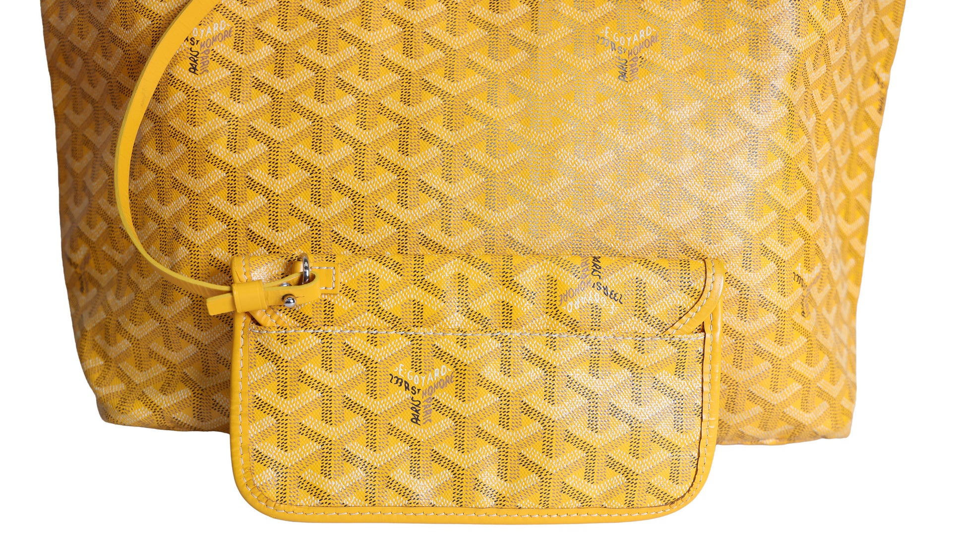 Preloved GOYARD St Louis PM Tote Yellow Bag | Luxe Again Mason