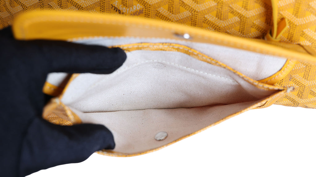 Preloved GOYARD St Louis PM Tote Yellow Bag | Luxe Again Mason