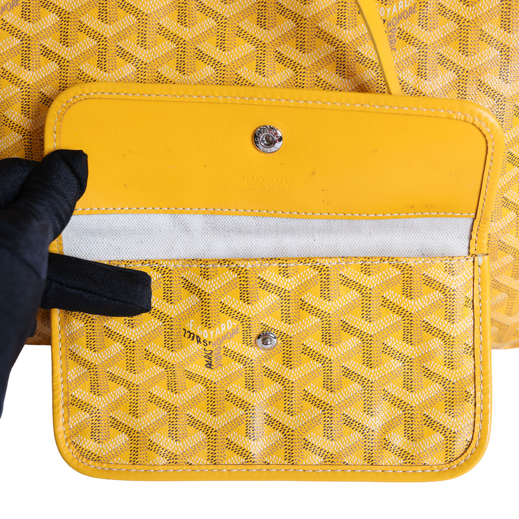 Preloved GOYARD St Louis PM Tote Yellow Bag | Luxe Again Mason