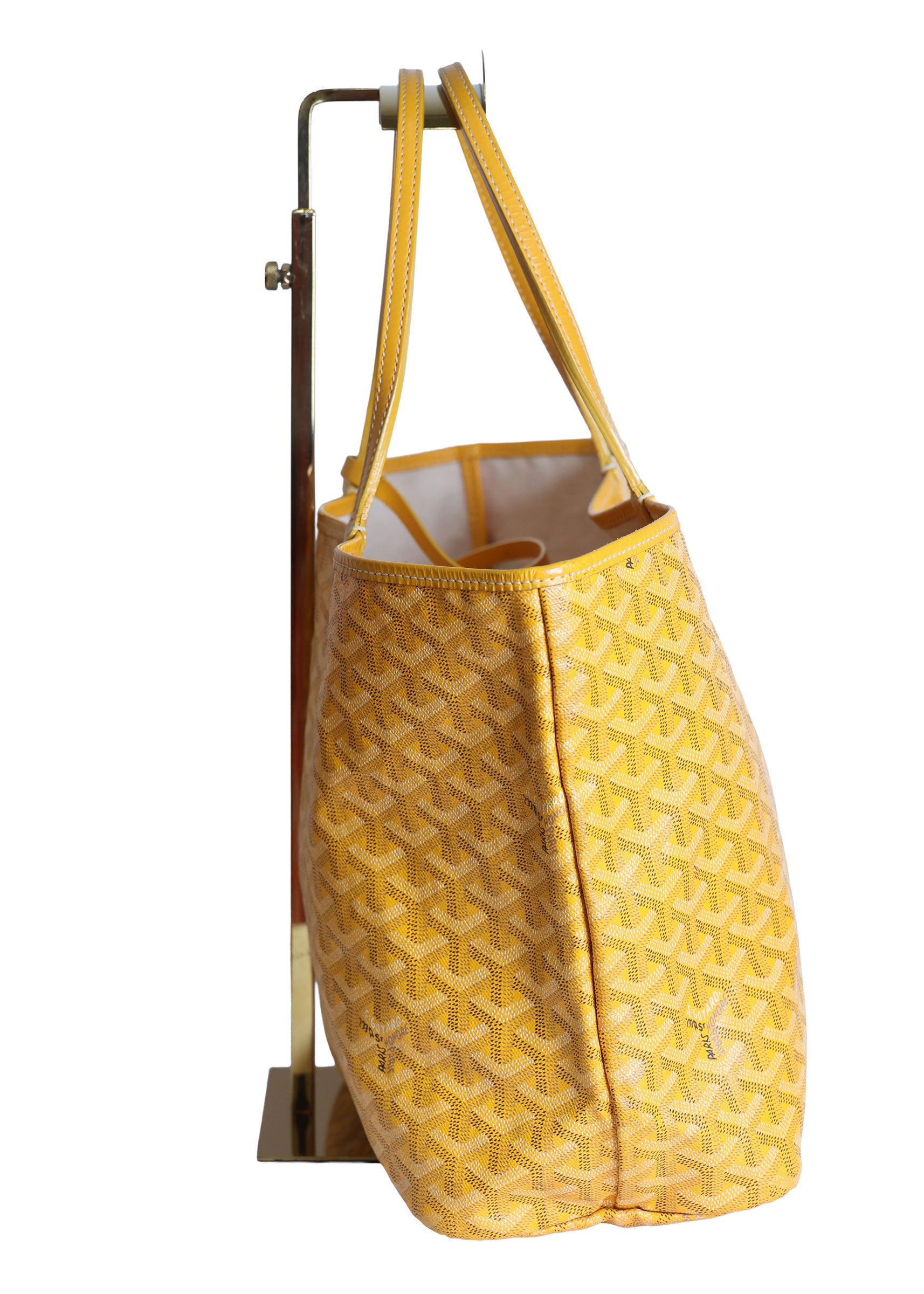 Preloved GOYARD St Louis PM Tote Yellow Bag | Luxe Again Mason